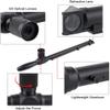HYHMJ Aluminum Periscope, 5x20 Magnification Lightweight Periscope, Adjustable 16 to 27-inch Height,Black,43~70CM/16.8~28INH view 2
