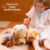 5 Pieces Dog Stuffed Animals for Girls,1 Mommy Dog with 4 Babies,Puppy Stuffed Animals Gifts for Girls 3 4 5 6 7 8 9 Years,Soft Plush Toys for Kids Christmas,Valentine's,Birthday,Children's Day view 2