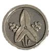 Takemura Family Crest Badge No. 5 Marunouchi Sawagata 54000004 view 1