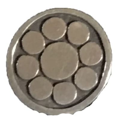 Takemura Family Crest Badge No. 33 Round Kudosei 54000004