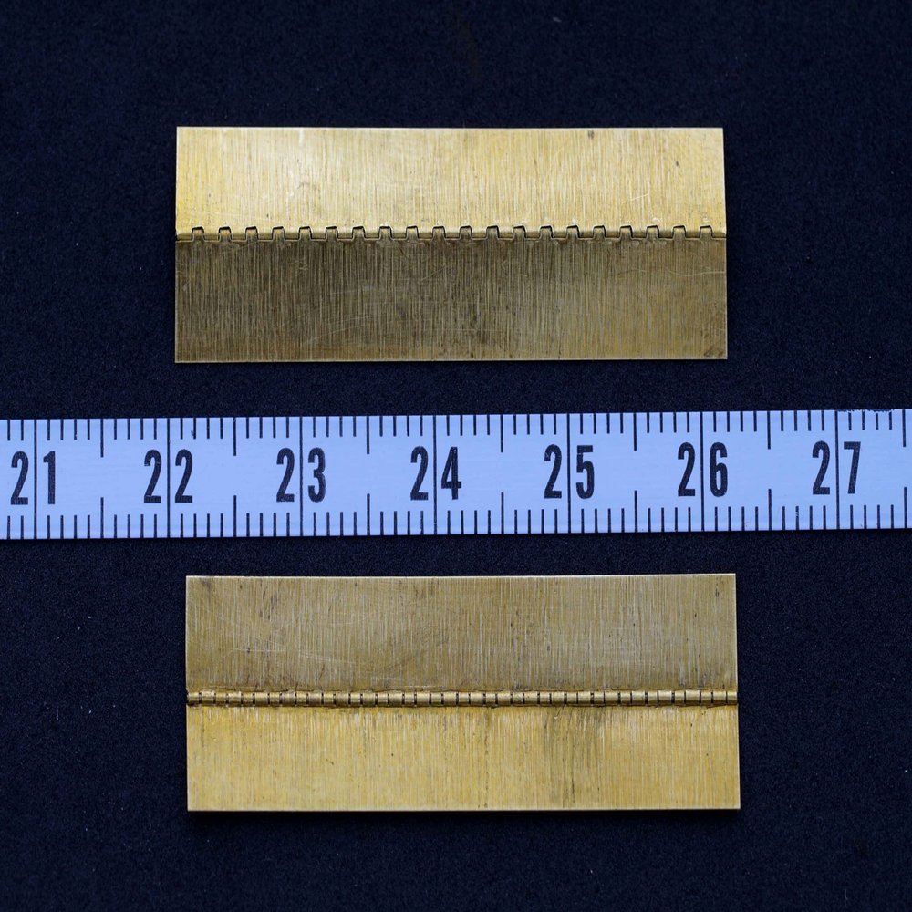 Mini World MW0022-1/32, 1/48, 1/72 Continuous Piano Hinges (2 Pieces) New