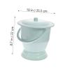 DOITOOL Chamber Pot for Women Wide Urinal Bucket for Adults Portable Pee Bucket Urine Pot view 2