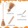 Col-Pary Party Supplies Kit - Black Glasses with Round Frame No Lenses,Broom Pencil for School Theme Birthday,Halloween,Cosplay Costume Party Decor,12pcs each view 3