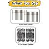 Party Supplies -24pcs Wand Pencil, 24pcs Black Glasses with Round Frame No Lenses for School , Birthday , Cosplay Decor, Halloween (48pcs all) view 2