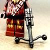 BrickArms Black Galactic Bolt Caster Bow Weapon Gun Blaster for Minifigures view 3