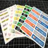 128 Custom Waterproof Dishwasher Safe Kid Name Labels for Daycare, School Supply, Baby Bottles, Lunch Boxes and Cups, Travel. Cute Personalized Design Name Stickers (Pattern 10) view 3