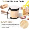 Chumia Toddler Musical Instruments Set 13 Pcs Montessori Wooden Percussion Instruments with Drum Preschool Educational Baby Early Learning Music Toys Set for Little Boys Girls Kids Children Gifts view 4