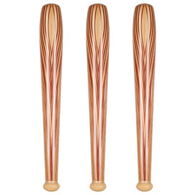 3 Pcs Inflatable Baseball Bat Blow up Baseball Ball 29.5 Inch Sports Themed Inflatable Bat Blow up Party Favors Summer Beach Toys for Birthday Carnival