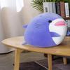 COSGOO 12.9 Inch Soft Purple Shark Plush Hugging Pillow - Cute Shark Stuffed Animal Plushie for Kids view 4