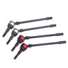 4 Pcs RC Car Drive Shaft,plplaaoo Remote Control Model Accessory Parts Hard Steel Front Axle Drive Shaft for SCX10 RC Car,, RC Car Drive Shaft Front Drive Shaft CVD Drive Shaft Front CVD Drive Sh view 1