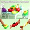 Mochi Squishy Toys, 24 pcs Fruit Squishy Party Favors for Kids Classroom Prize Stress Relief Squishies Bulk Gift for Birthday Pinata Goodie Bag Filler Christmas Stocking Stuffers Easter Valentines view 2