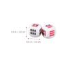 6 Pcs Gossip Dice Divination Dices Ba Gua Dices Multi-Sided Dices Dice Props Portable Dices Fortune-Telling Dices Dice for Divination view 2
