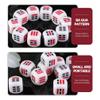 6 Pcs Gossip Dice Divination Dices Ba Gua Dices Multi-Sided Dices Dice Props Portable Dices Fortune-Telling Dices Dice for Divination view 3