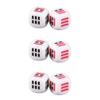 6 Pcs Gossip Dice Divination Dices Ba Gua Dices Multi-Sided Dices Dice Props Portable Dices Fortune-Telling Dices Dice for Divination view 4