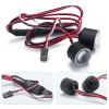 SWX RC Headlight LED Lights 22mm for 1/10 Axial SCX10-III AXI03007 Upgrades view 4