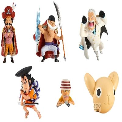 Banpresto One Piece WCF WT100 Memorial Great Pirate 10 PVC Figure 6cm 6set