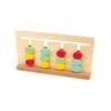 Andreu Toys 16124 Matching Colours & Shapes Skill Games, Multicoloured, nico view 2