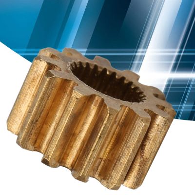 GOWENIC Servo Gear 12 Tooth Brass Gear 25 Tooth Spline MOD 0.8 Gear wear and