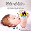 Infinno Baby Wrist Rattle Socks and Foot Finder Set, Perfect Baby Toys for 0-12 Months Newborn Boys and Girls As Shower Gifts, Garden Bug Series view 2