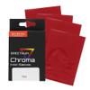 BCW Spectrum Red Chroma Inner Card Sleeves | 100 Pack | Acid-Free Archival Quality Protection | Perfect Fit Sleeves for MTG, Pokemon | Dual-Sided Glossy-Clear view 1