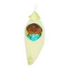 Manhattan Toy Snuggle Pod Sweet Pea Brown First Baby Doll with Cozy Sleep Sack for Ages 6 Months and Up view 2