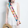 Tie-Dye Birthday Sash for Hippie Theme Groovy Party, 60's Theme Happy Birthday Sash,?Hippie Birthday Party Decorations, Birthday Anniversary Party Supplies view 3