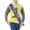 Lets Party Birthday Sash for Kids and Teens, Glow Neon Theme Party Supplies, Happy Birthday Sash,?Lighting Birthday Party Decorations, Birthday Anniversary Party Supplies view 4