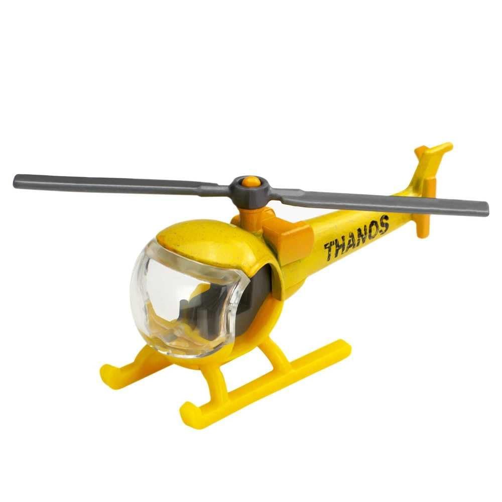 HOT WHEELS Thanos THANOSCOPTER Helicopter Model from Loki Premium HCP23 1/64 5 cm Scale