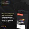 BCW Spectrum Black Chroma Inner Card Sleeves | 100 Pack | Acid-Free Archival Quality Protection | Perfect Fit Sleeves for MTG, Pokemon | Dual-Sided Glossy-Clear view 2