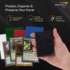 BCW Spectrum Black Chroma Inner Card Sleeves | 100 Pack | Acid-Free Archival Quality Protection | Perfect Fit Sleeves for MTG, Pokemon | Dual-Sided Glossy-Clear view 4
