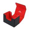 AEGIS GUARDIAN Card Deck Box for MTG, Commander Deck Box Hold 120+ Sleeved Cards, Leather Strong Magnet Card Deck Case Holder for Magic Cards TCG CCG, Red Inner view 1