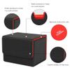 AEGIS GUARDIAN Card Deck Box for MTG, Commander Deck Box Hold 120+ Sleeved Cards, Leather Strong Magnet Card Deck Case Holder for Magic Cards TCG CCG, Red Inner view 2