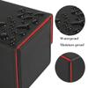 AEGIS GUARDIAN Card Deck Box for MTG, Commander Deck Box Hold 120+ Sleeved Cards, Leather Strong Magnet Card Deck Case Holder for Magic Cards TCG CCG, Red Inner view 3