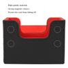 AEGIS GUARDIAN Card Deck Box for MTG, Commander Deck Box Hold 120+ Sleeved Cards, Leather Strong Magnet Card Deck Case Holder for Magic Cards TCG CCG, Red Inner view 4