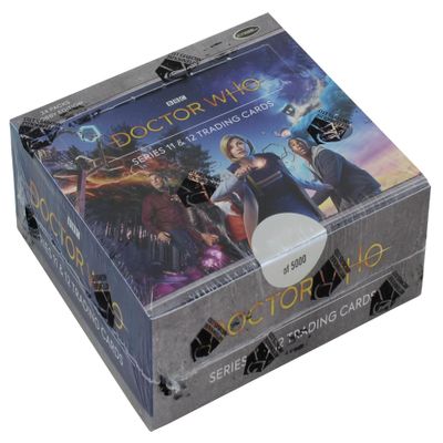 Rittenhouse Doctor Who Series 11 & 12 Trading Cards 2022 US Hobby Box 24 Packs