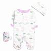 5 Piece Set Reborn Baby Girl Doll Clothes 22 inch Newborn Accesories Outfits for 20-22 inch Reborns Doll Matching Clothing view 3