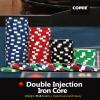 Comie Poker Chips,500PCS Poker Chip Set with Aluminum Travel Case,11.5 Gram Poker Set for Texas Holdem Blackjack Gambling view 3