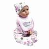 Reborn Baby Girl Doll Clothes 22 inch Newborn Outfits Accesories Elephant 5 Piece Set for 20-22 inch Reborn Doll Matching Clothing view 3