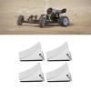 Alomejor RC Wheel Chock, Non-Slip Aluminum Alloy Compact Wheel Chock Set for RC Racing Storage Garage Maintenance Enthusiasts view 2