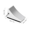 Alomejor RC Wheel Chock, Non-Slip Aluminum Alloy Compact Wheel Chock Set for RC Racing Storage Garage Maintenance Enthusiasts view 4