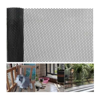 XUEHONG001 Plastic Fencing, Balcony Protection Cat Net, Window Stairway Railing Fence Mesh Guard Protection Net, Kids Pets Children Safety Net, Chicken Wire Mesh, Mesh: 0.8cm