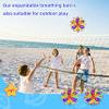 AGSIXZLAN 2Pcs Colorful Sphere Collapsible Expandable Magic Breathing Expanding Balls Toy for Toddlers Kids 2 3 4 +Year Old Boys Girls,Sensory Fidget Stress Balls Toy for Autism, Anxiety,Yoga -ADHD view 2