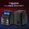 Xiangtat T100 5A 2X50W Dual Balance Charger 100W AC100-240V with XT60 Plug for 2-4S LiPo/LiIon/Life/LiHV Battery RC Car Boat FPV Racing view 3