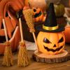 ZHWKMYP 14Pcs Mini Witch Hat, Small Black Witch Hats for Crafts Halloween Party Decor view 4