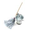 Mini Cleaning SetFloor Mop with Galvanized Bucket TAODAN 1Set Miniature 1:12 Scale Fairy Garden Furniture Retro Vintage Mop with Bucket Dollhouse Miniature Doll Furniture Accessories Gifts view 1