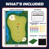 TOY Life Chipping Golf Practice Mats Golf Game Training Mat Indoor Outdoor Games for Adults Family Kids Outdoor Play Equipment Stick Chip Golf Set Backyard Game(Patented) view 3