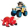 Action Heroes Dino Adventure Quad with Character, Dinosaur Triceratops and Accessories, for Boys and Girls from 4 Years, Famous ACN01010 view 3