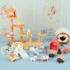 Beupy Cat Figures Playset Toy 40 Pack Pet Pretend Play Toys Realistic Cat Figurines Toys Plastic Cat Care Role Play Educational Learning Playset Home Party Supplies Cake Toppers (cat) view 4