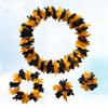 BESTOYARD Artificial Flowers 4 Pcs Seaside Resort Wristband Optional Headband view 3