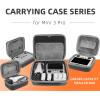 Kimyoaee Mini 3 Pro Case for DJI Mini 3 Pro Camera Drone RC Accessories RC-N1 Remote Controller Propellers Battery Charger Joysticks Cables Strap Storage Bag Body Hard Case (RC-N1 Controller Case) view 4